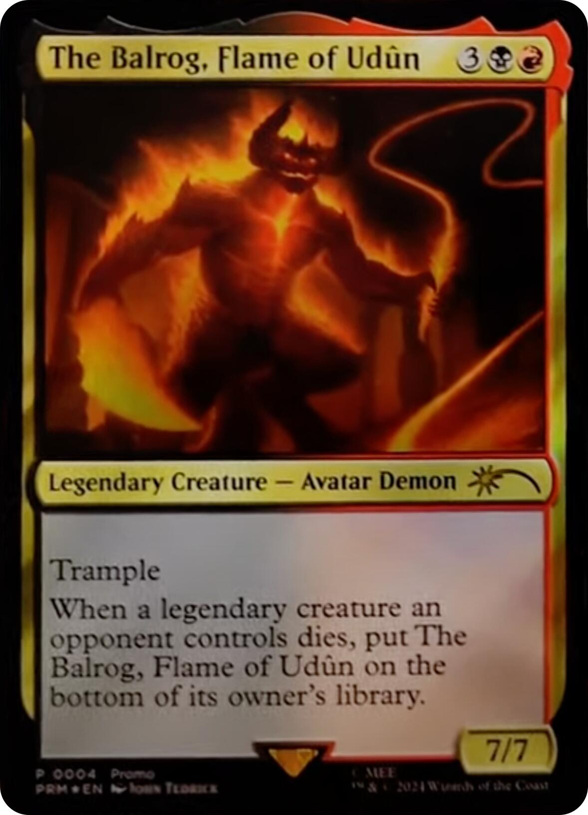 The Balrog, Flame of Udun [Resale Promos] | Enigma On Main