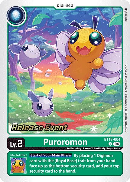 Puroromon [BT18-004] [Release Special Booster Ver.2.0 Pre-Release Cards] | Enigma On Main