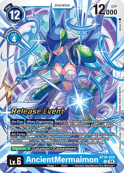 AncientMermaimon [BT18-029] [Release Special Booster Ver.2.0 Pre-Release Cards] | Enigma On Main