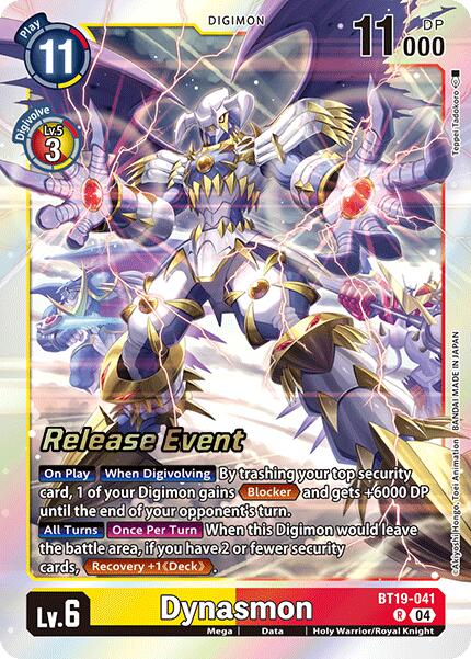 Dynasmon [BT19-041] [Release Special Booster Ver.2.0 Pre-Release Cards] | Enigma On Main