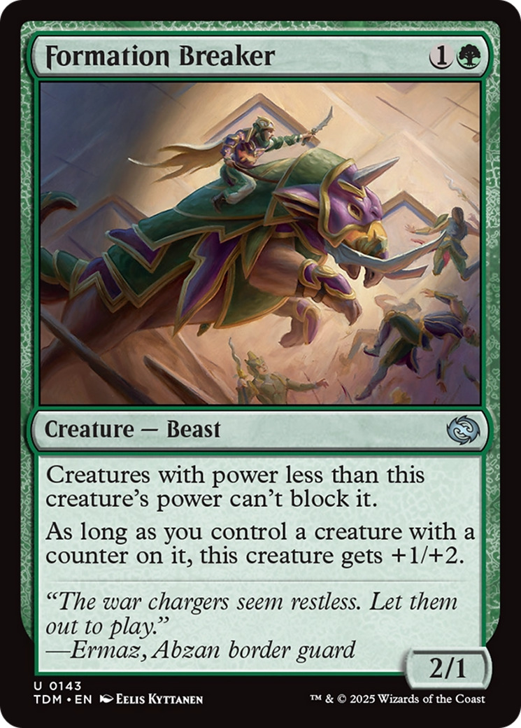 Formation Breaker [Tarkir: Dragonstorm] | Enigma On Main