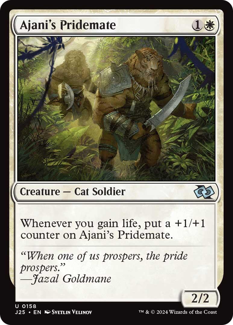 Ajani's Pridemate [Foundations Jumpstart] | Enigma On Main