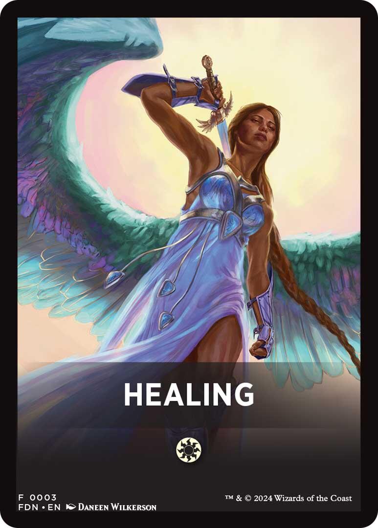 Healing Theme Card [Foundations Tokens] | Enigma On Main