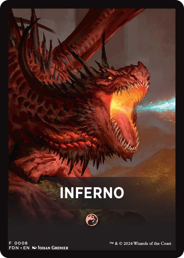 Inferno Theme Card [Foundations Tokens] | Enigma On Main