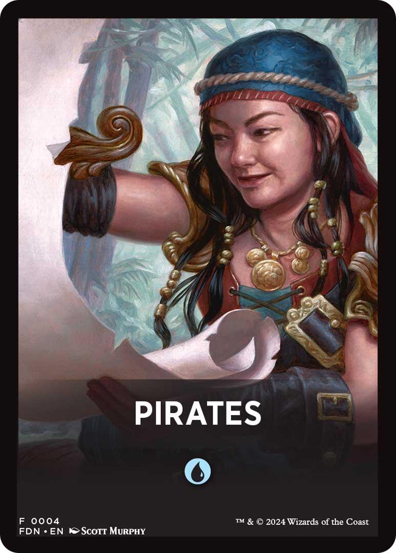 Pirates Theme Card [Foundations Tokens] | Enigma On Main