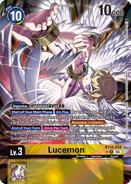 Lucemon [BT18-034] (Alternate Art) [Release Special Booster 2.0] | Enigma On Main