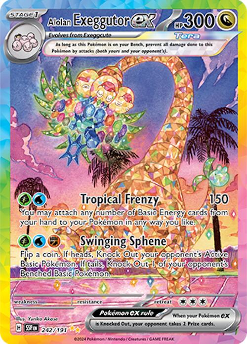 Alolan Exeggutor ex (242/191) [Scarlet & Violet: Surging Sparks] | Enigma On Main