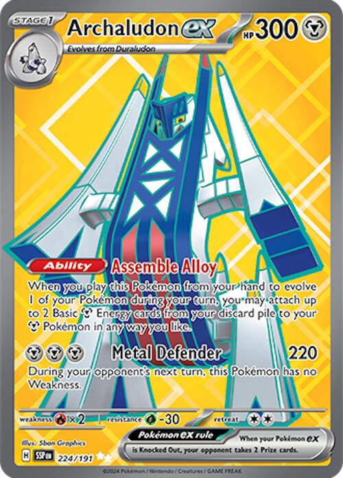 Archaludon ex (224/191) [Scarlet & Violet: Surging Sparks] | Enigma On Main