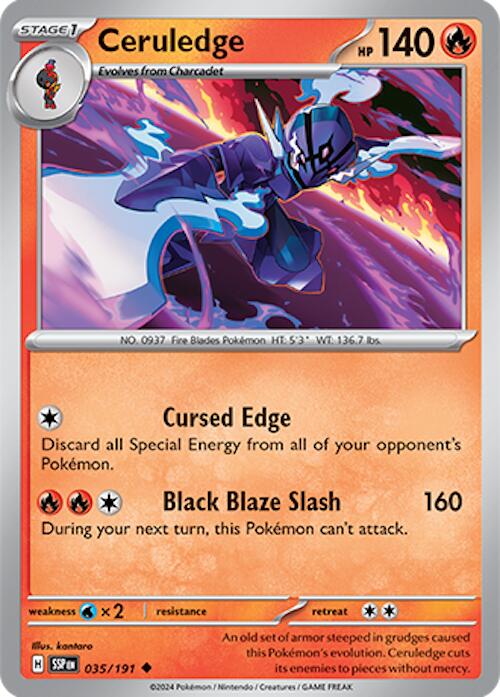 Ceruledge (035/191) [Scarlet & Violet: Surging Sparks] | Enigma On Main