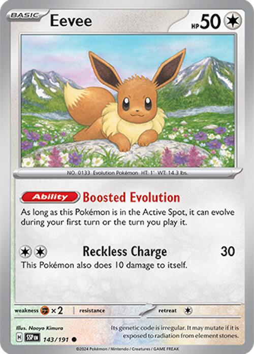 Eevee (143/191) [Scarlet & Violet: Surging Sparks] | Enigma On Main