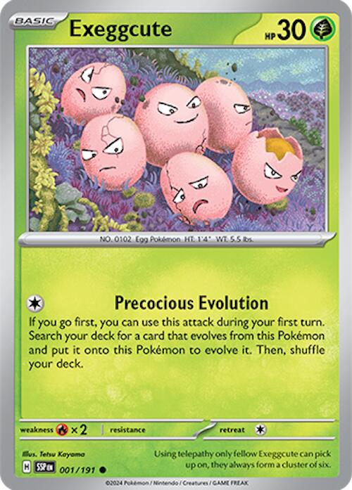 Exeggcute (001/191) [Scarlet & Violet: Surging Sparks] | Enigma On Main