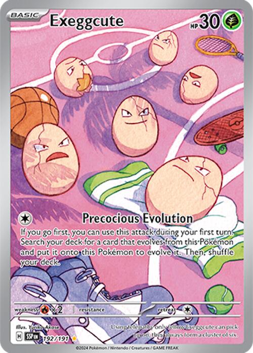 Exeggcute (192/191) [Scarlet & Violet: Surging Sparks] | Enigma On Main