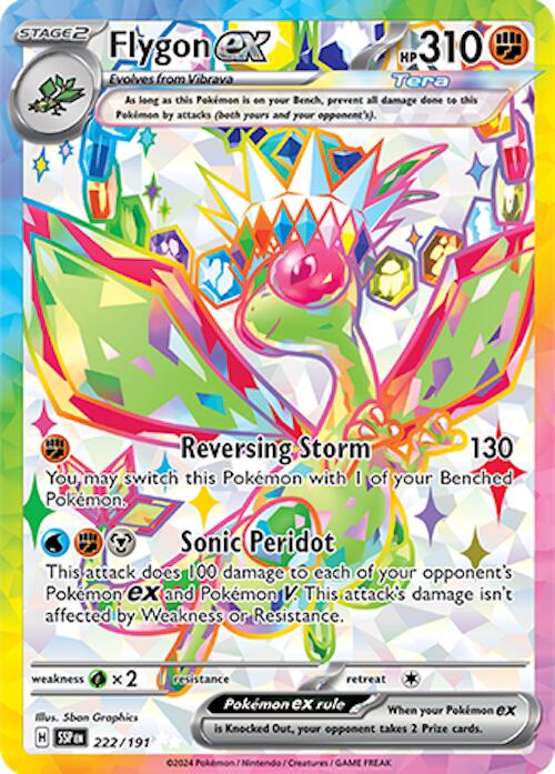 Flygon ex (222/191) [Scarlet & Violet: Surging Sparks] | Enigma On Main