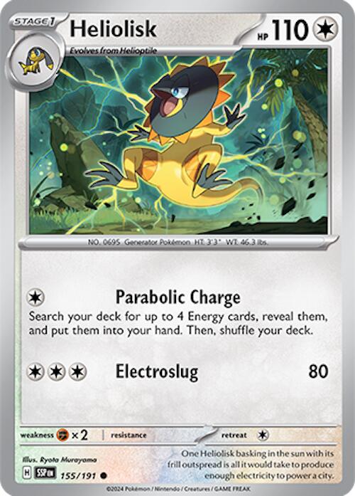 Heliolisk (155/191) [Scarlet & Violet: Surging Sparks] | Enigma On Main
