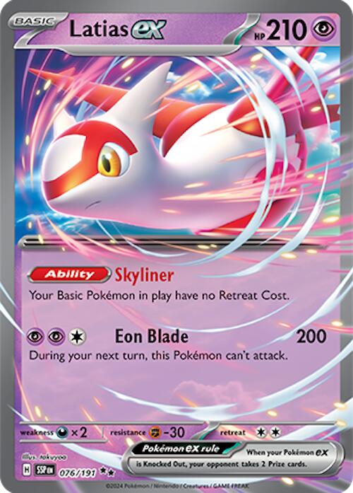 Latias ex (076/191) [Scarlet & Violet: Surging Sparks] | Enigma On Main