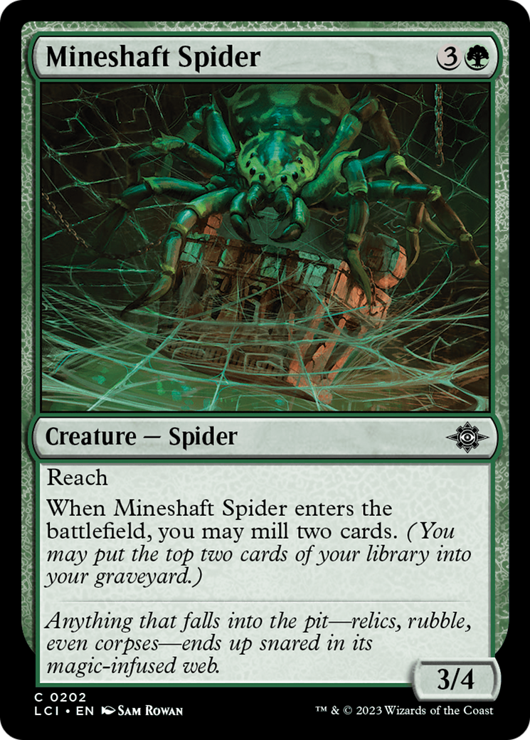 Mineshaft Spider [The Lost Caverns of Ixalan] | Enigma On Main