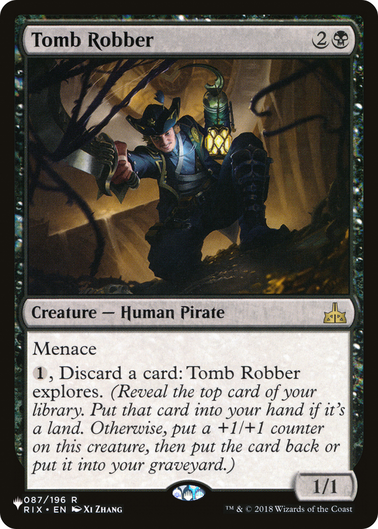 Tomb Robber [The List] | Enigma On Main