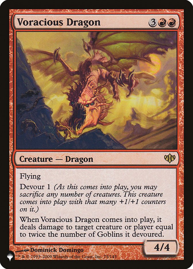 Voracious Dragon [The List] | Enigma On Main