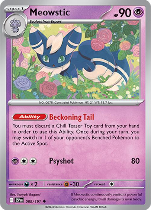 Meowstic (085/191) [Scarlet & Violet: Surging Sparks] | Enigma On Main