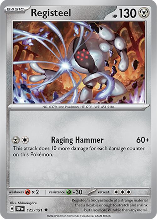 Registeel (125/191) [Scarlet & Violet: Surging Sparks] | Enigma On Main