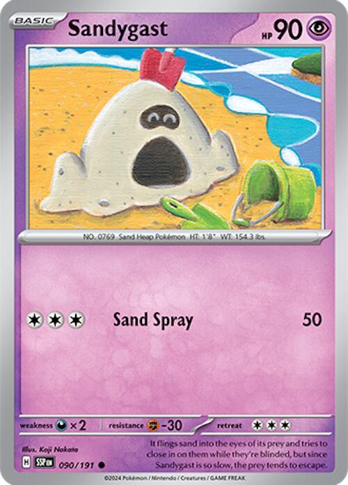 Sandygast (090/191) [Scarlet & Violet: Surging Sparks] | Enigma On Main