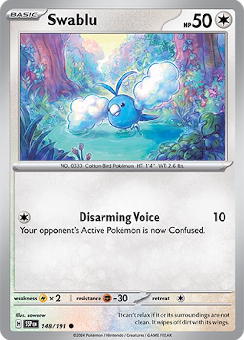 Swablu (148/191) [Scarlet & Violet: Surging Sparks] | Enigma On Main