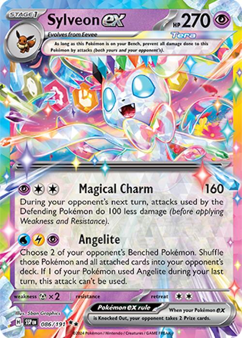 Sylveon ex (086/191) [Scarlet & Violet: Surging Sparks] | Enigma On Main