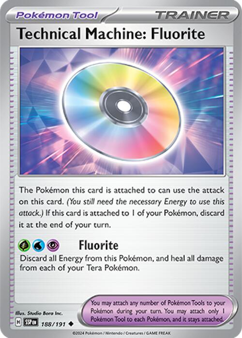 Technical Machine: Fluorite (188/191) [Scarlet & Violet: Surging Sparks] | Enigma On Main