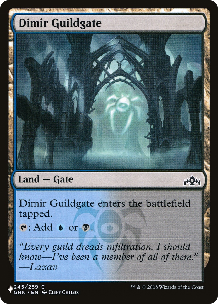 Dimir Guildgate [The List] | Enigma On Main