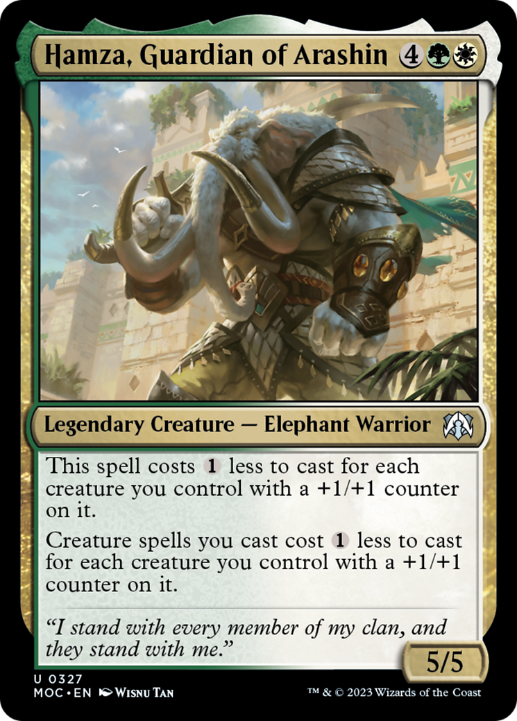 Hamza, Guardian of Arashin [March of the Machine Commander] | Enigma On Main