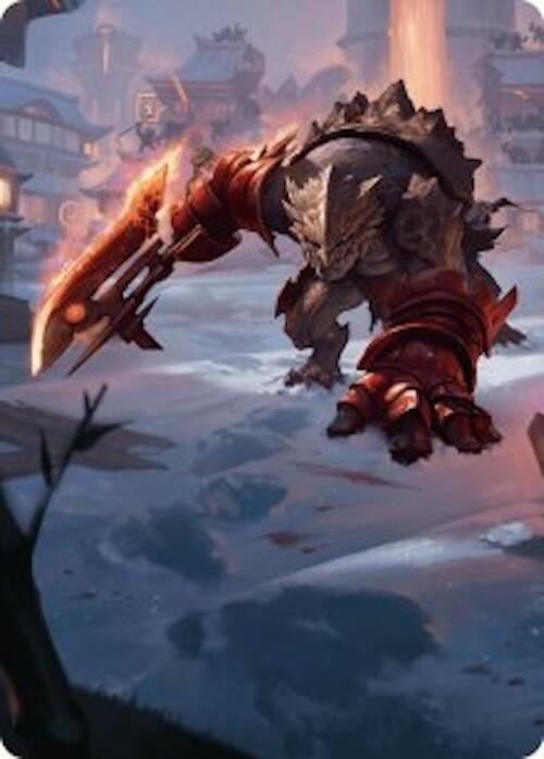 Searslicer Goblin Art Card (39/54) [Foundations Art Series] | Enigma On Main