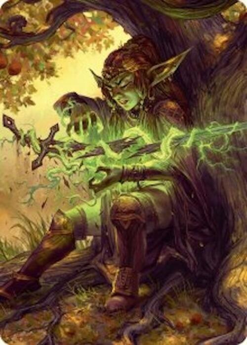 Reclamation Sage Art Card (45/54) [Foundations Art Series] | Enigma On Main