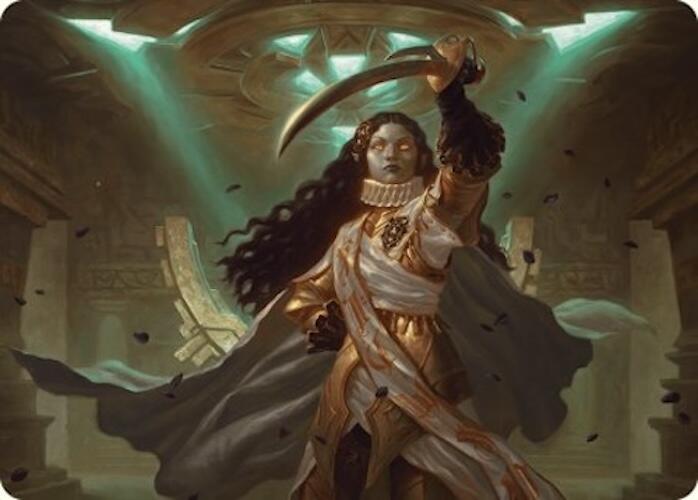 Elenda, Saint of Dusk Art Card (15/54) [Foundations Art Series] | Enigma On Main