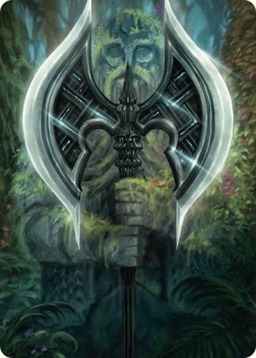 Leyline Axe Art Card (49/54) [Foundations Art Series] | Enigma On Main