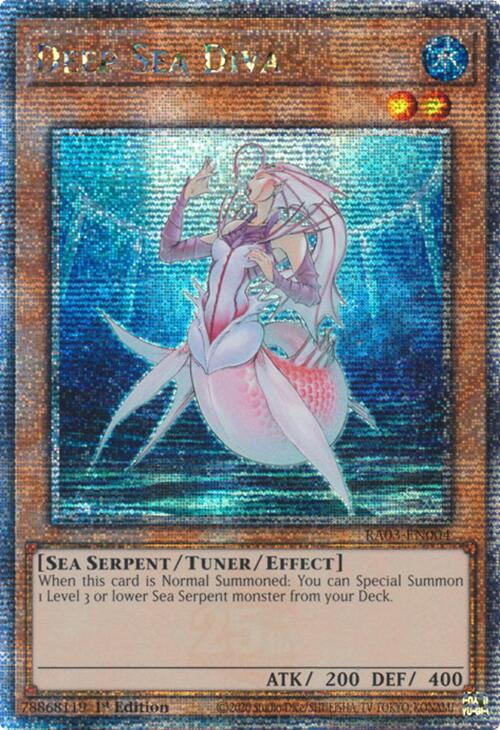 Deep Sea Diva (Quarter Century Secret Rare) [RA03-EN004] Quarter Century Secret Rare | Enigma On Main