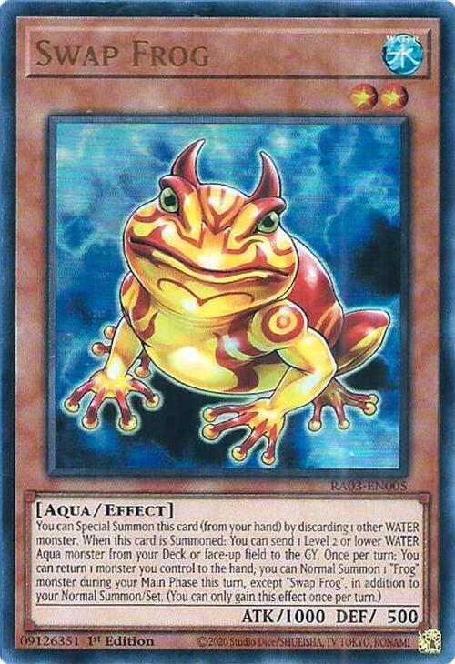 Swap Frog (UR) [RA03-EN005] Ultra Rare | Enigma On Main