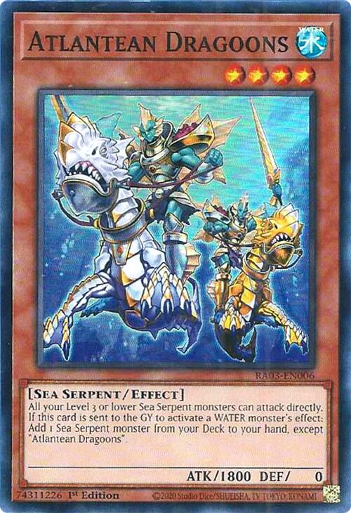 Atlantean Dragoons [RA03-EN006] Super Rare | Enigma On Main