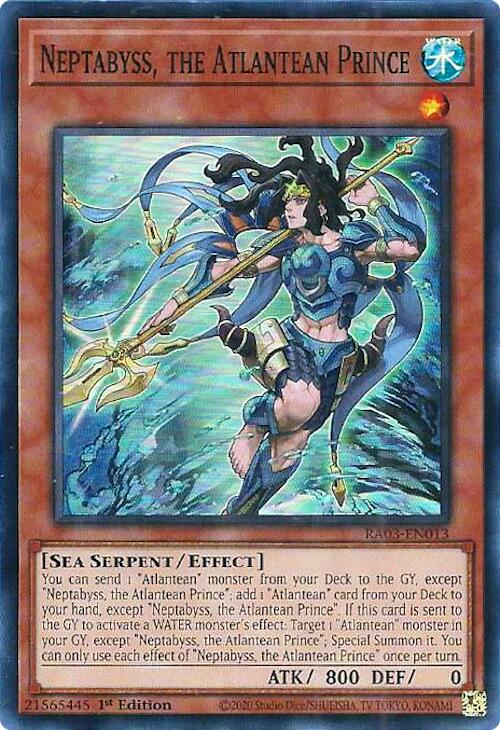 Neptabyss, the Atlantean Prince [RA03-EN013] Super Rare | Enigma On Main