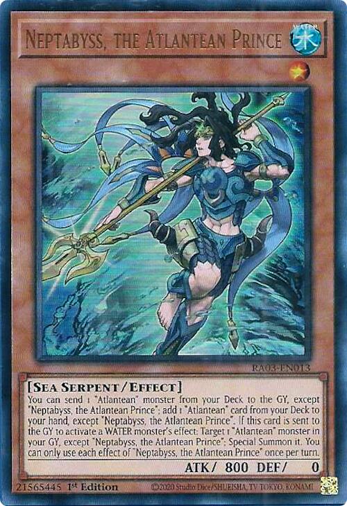 Neptabyss, the Atlantean Prince (UR) [RA03-EN013] Ultra Rare | Enigma On Main