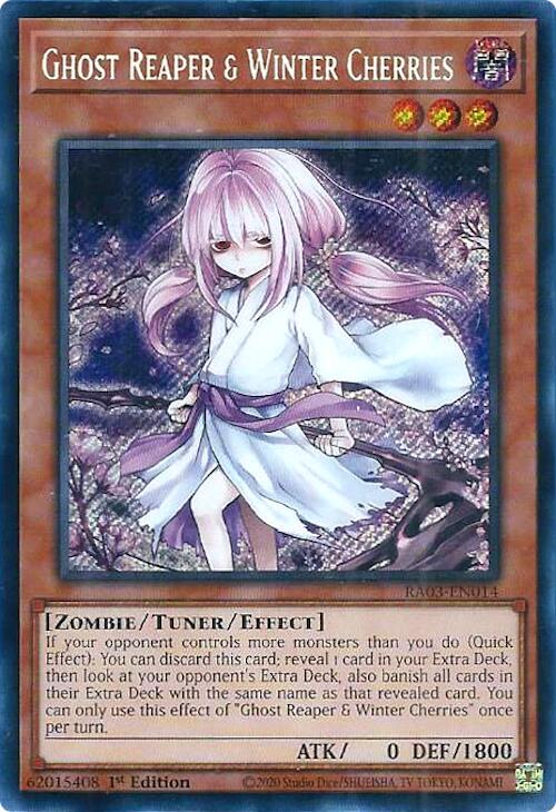 Ghost Reaper & Winter Cherries (Secret Rare) [RA03-EN014] Secret Rare | Enigma On Main