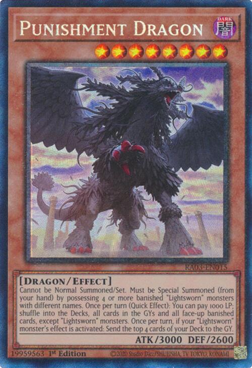 Punishment Dragon (CR) [RA03-EN015] Prismatic Collector's Rare | Enigma On Main