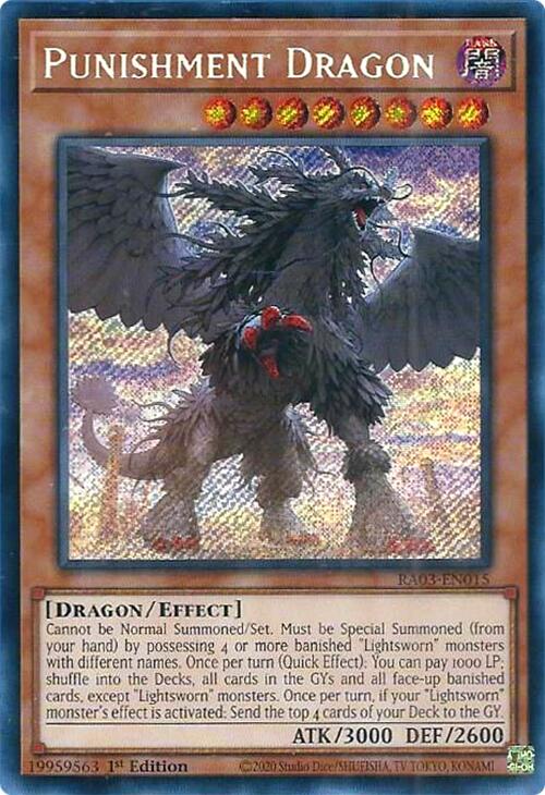 Punishment Dragon (Secret Rare) [RA03-EN015] Secret Rare | Enigma On Main