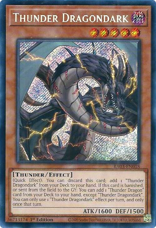 Thunder Dragondark (Secret Rare) [RA03-EN018] Secret Rare | Enigma On Main