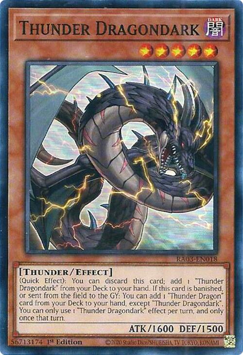 Thunder Dragondark [RA03-EN018] Super Rare | Enigma On Main