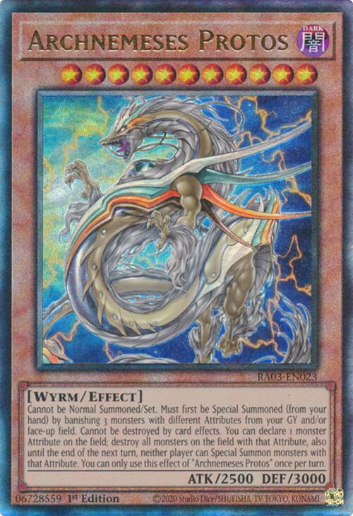 Archnemeses Protos (UTR) [RA03-EN023] Prismatic Ultimate Rare | Enigma On Main