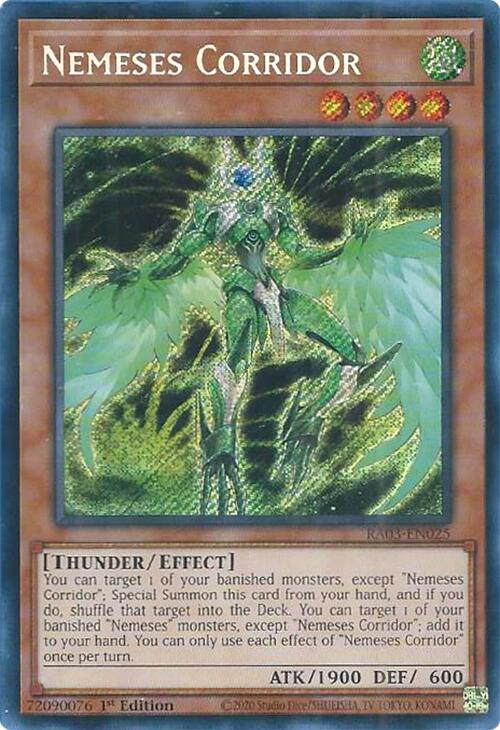 Nemeses Corridor (Secret Rare) [RA03-EN025] Secret Rare | Enigma On Main