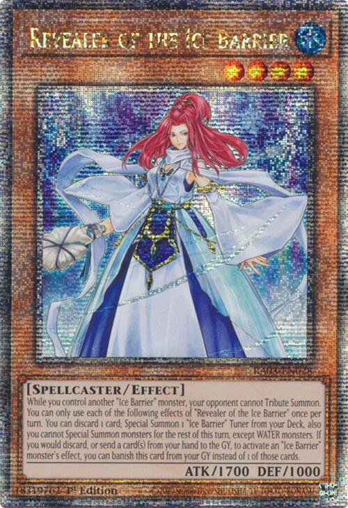 Revealer of the Ice Barrier (Quarter Century Secret Rare) [RA03-EN028] Quarter Century Secret Rare | Enigma On Main