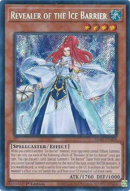 Revealer of the Ice Barrier (Secret Rare) [RA03-EN028] Secret Rare | Enigma On Main