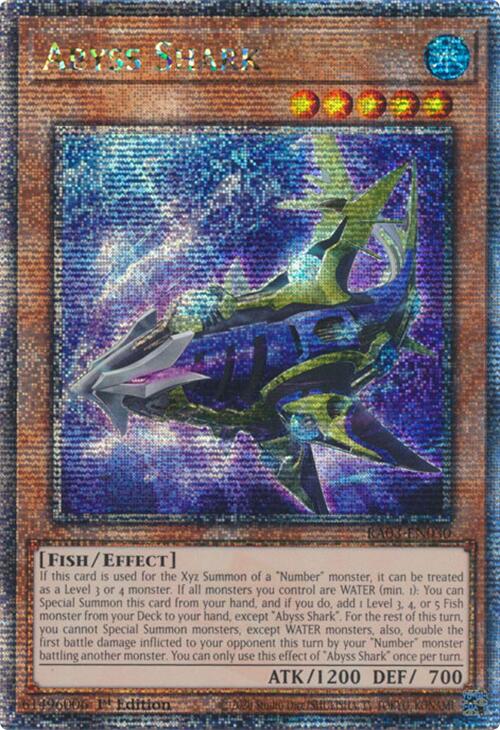 Abyss Shark (Quarter Century Secret Rare) [RA03-EN030] Quarter Century Secret Rare | Enigma On Main