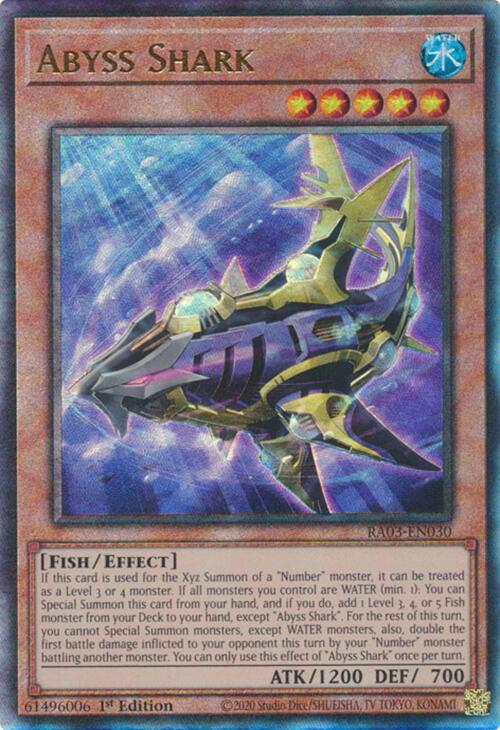 Abyss Shark (UTR) [RA03-EN030] Prismatic Ultimate Rare | Enigma On Main